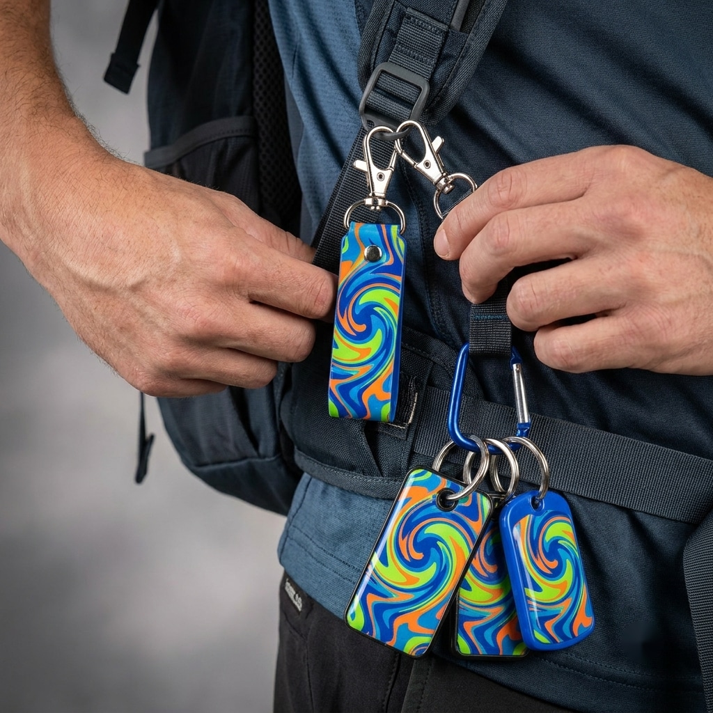 Dynamic Voltage Motion Keychains for Active Lifestyles