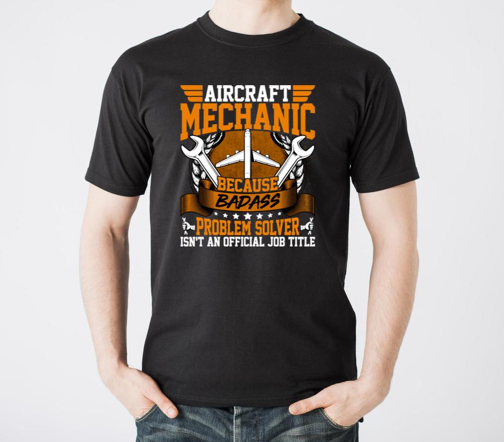 Aircraft Mechanic Job Title Aircraft Machinist - Unisex Standard T-Shirt