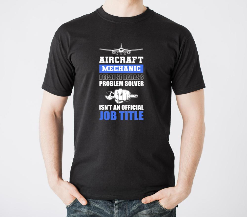 Aircraft Mechanic Official Job Title Aviation - Unisex Standard T-Shirt