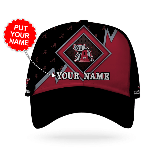 Alabama Crimson Tide USA Flag If The Flag Offends You Kiss My Bamass Baseball Cap CGI2103