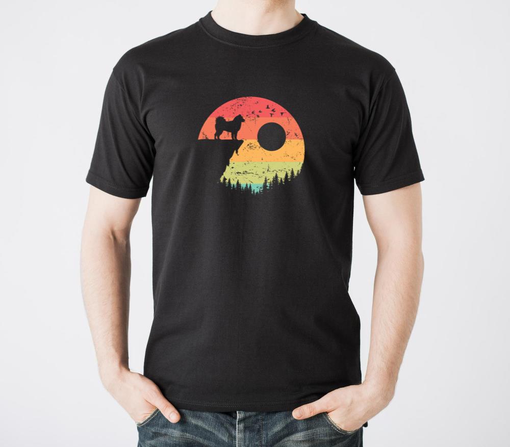 Alaskan Malamute at Sunrise in the Forest - Unisex Standard T-Shirt