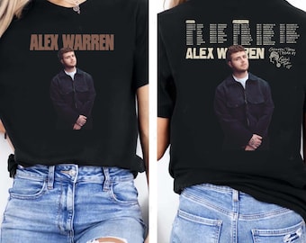 Alex Warren T Shirt, Tour Music Alex Warren Tee Alex Warren Tour Tee