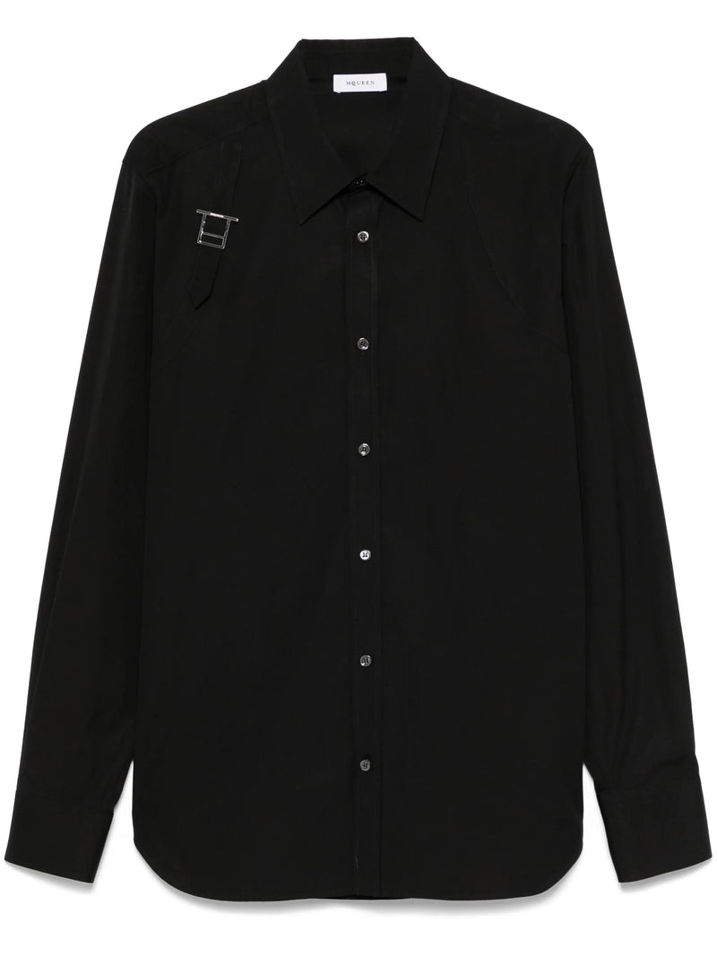 Alexander Mcqueen Buckle-detailed Shirt