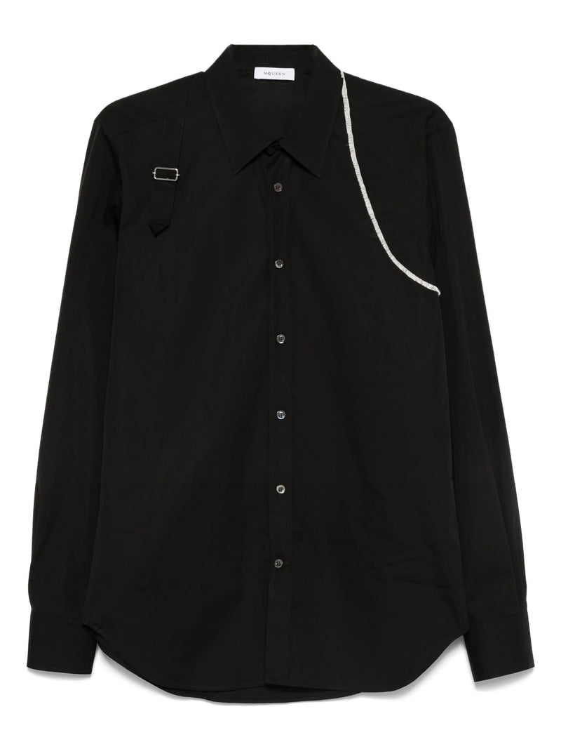 Alexander Mcqueen Strap-detail Shirt
