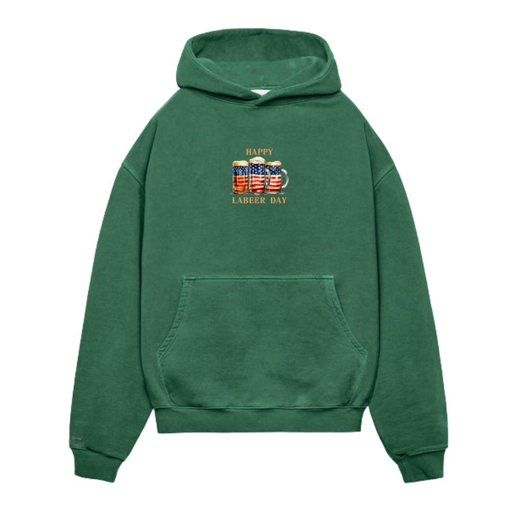 American Flag Beer Happy Labeer Day Funny Labor Day 4