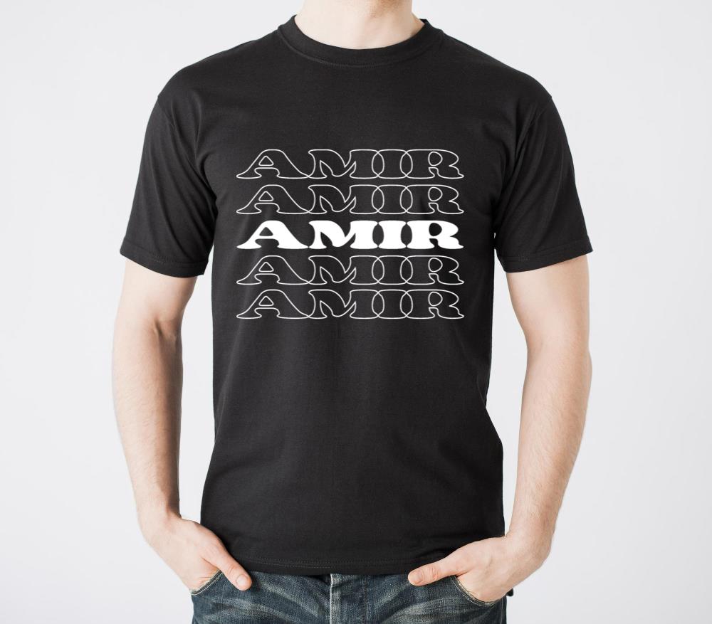 Amir Name Personalized First Surname - Unisex Standard T-Shirt