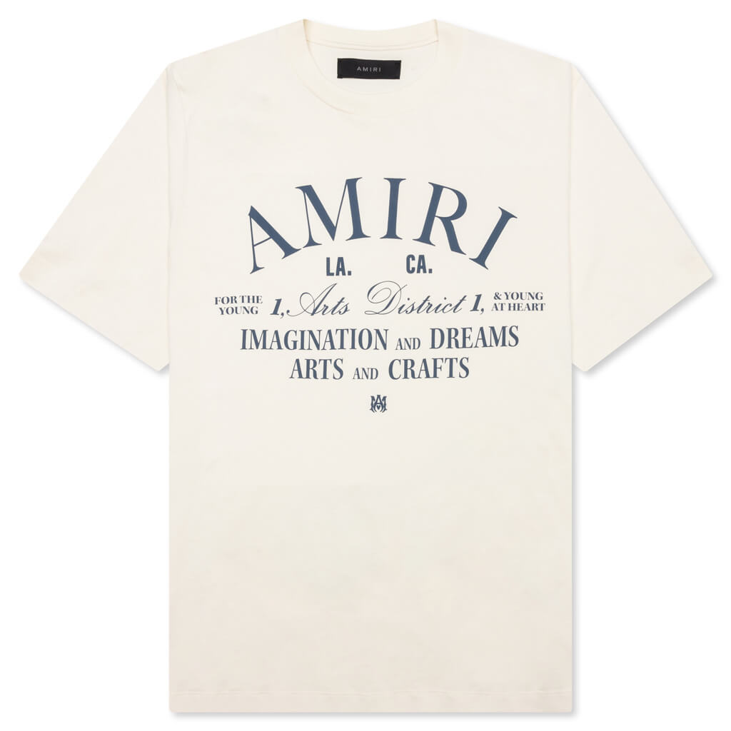 Amiri Arts District Tee - Vanilla Ice
