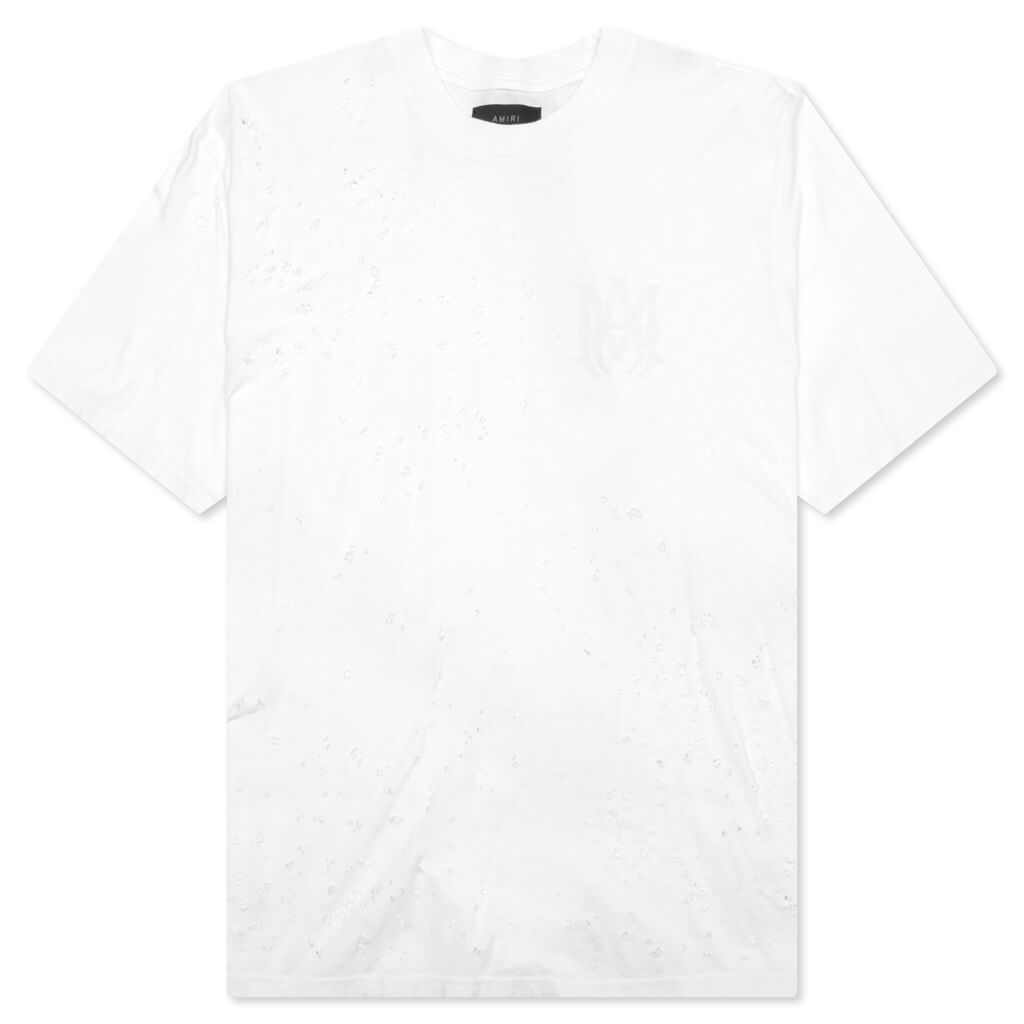 Amiri Core Logo Shotgun Tee - White