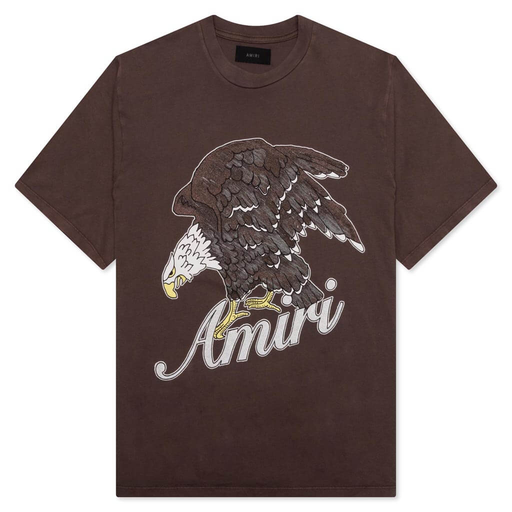 Amiri Eagle Tee - Slate Black