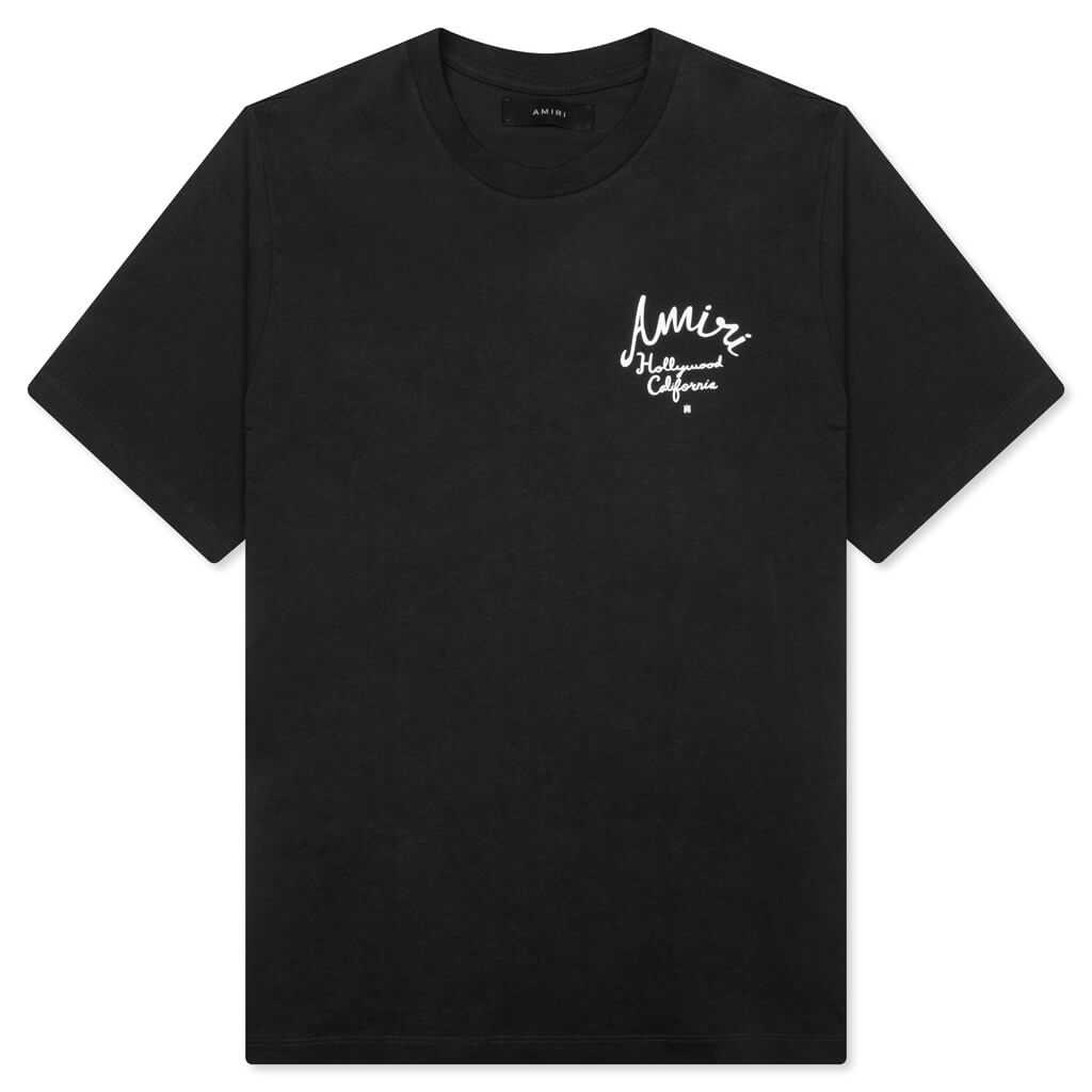 Amiri Hollywood Tee - Black