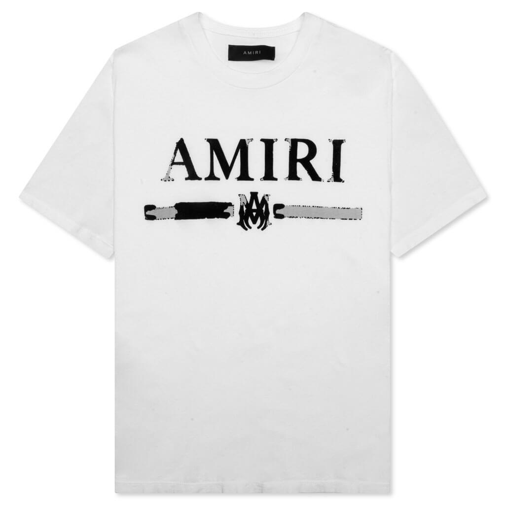 Amiri M.A Bar. Applique Tee - White