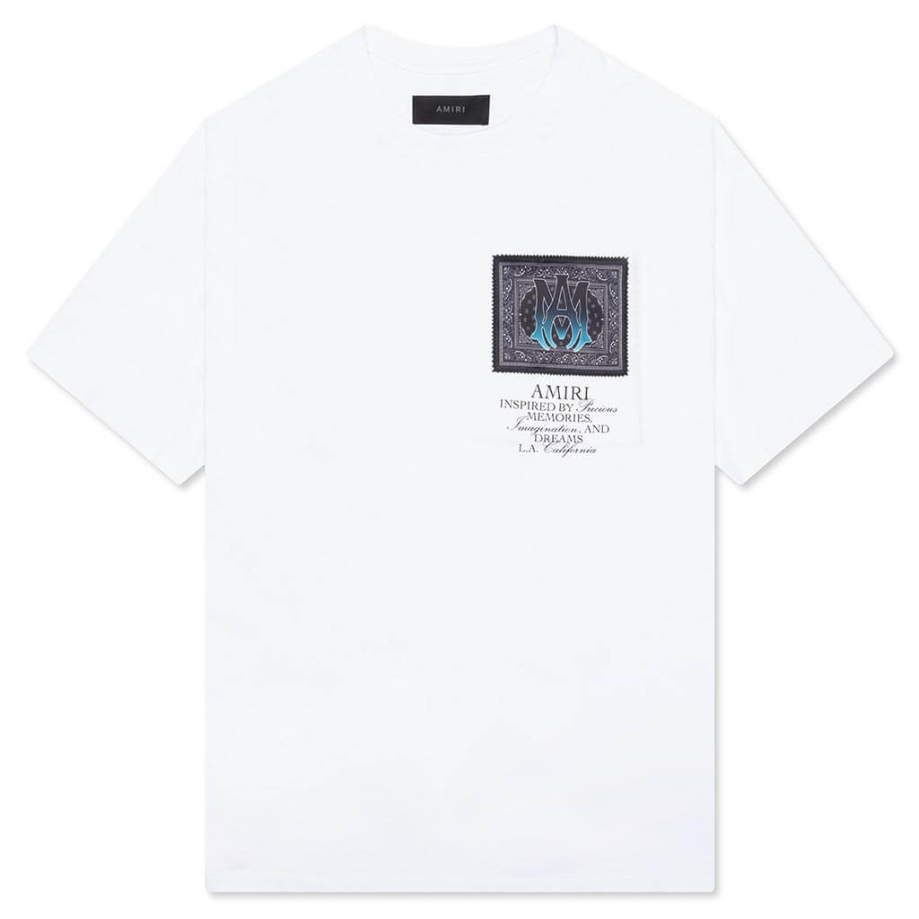 Amiri MA Bandana Tee - White
