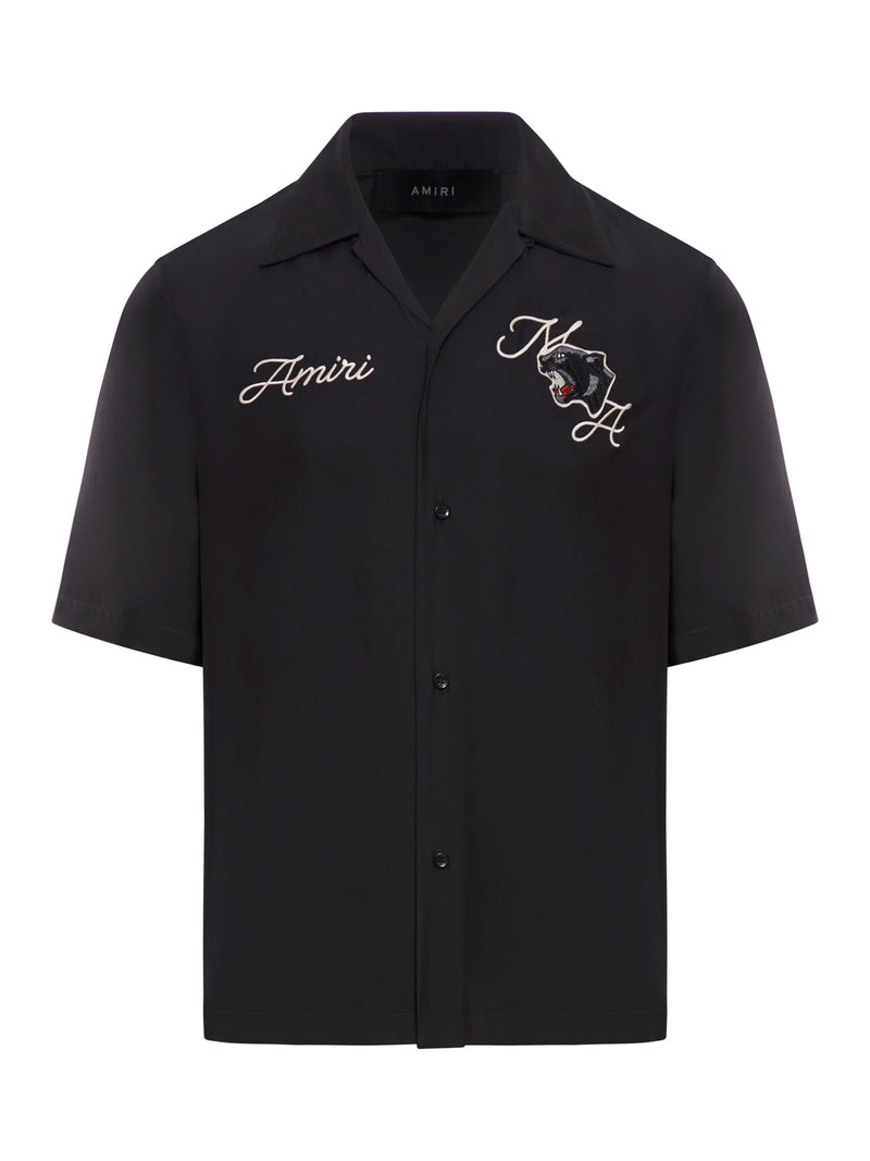 Amiri PANTHER BOWLING SHIRT