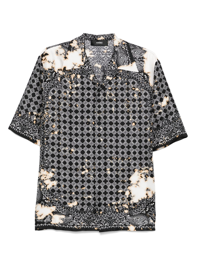 Amiri Silk Bandana-print Shirt