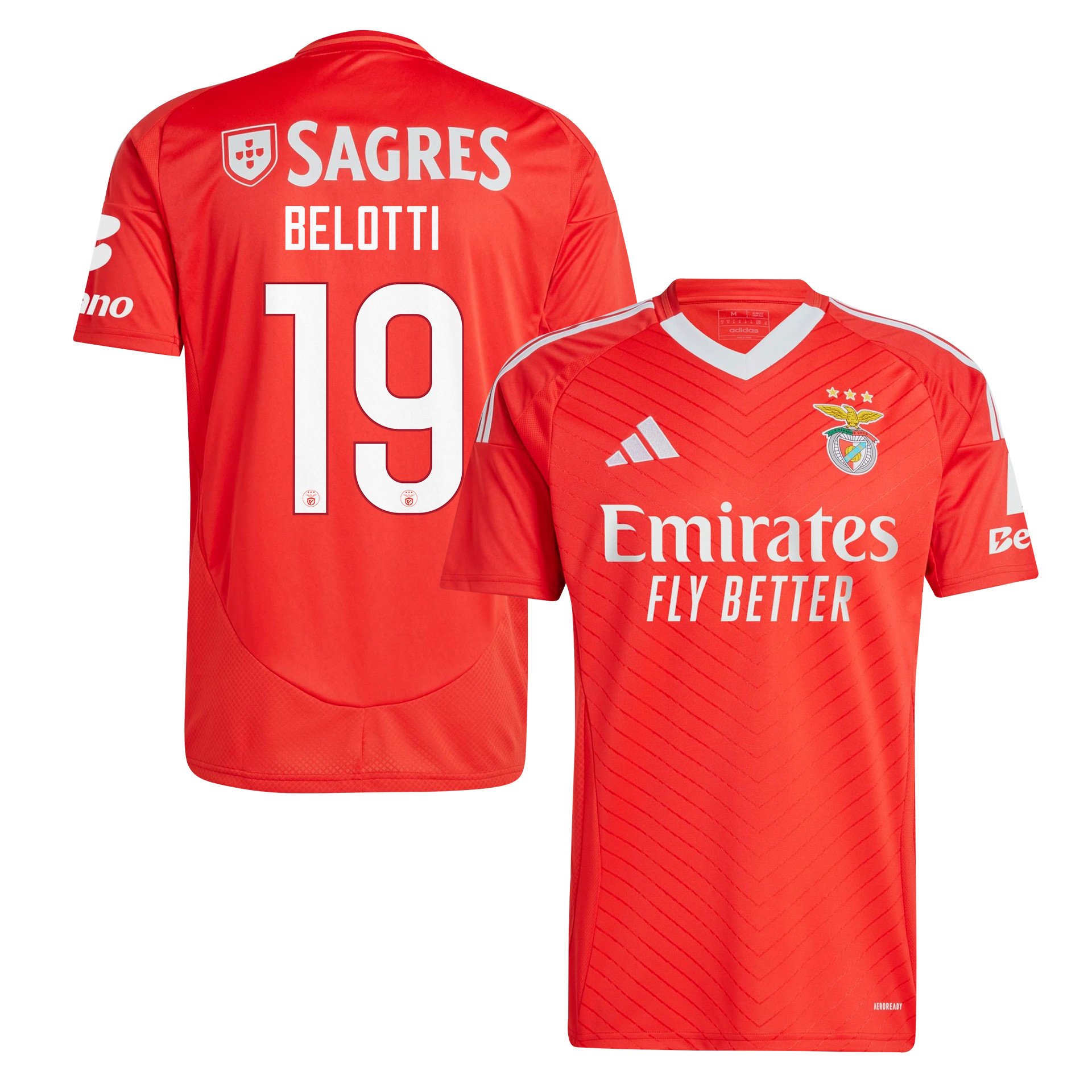 Andrea Belotti 19 S.L. Benfica 2024/25 Home Men Jersey - Red