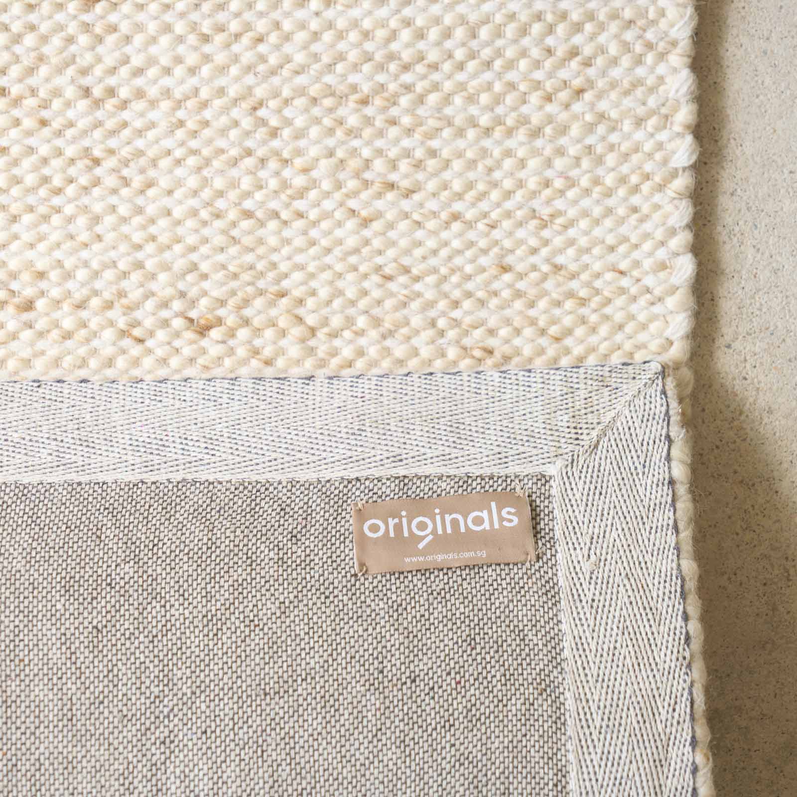 Arid Wool Handwoven Runner | Latte 4