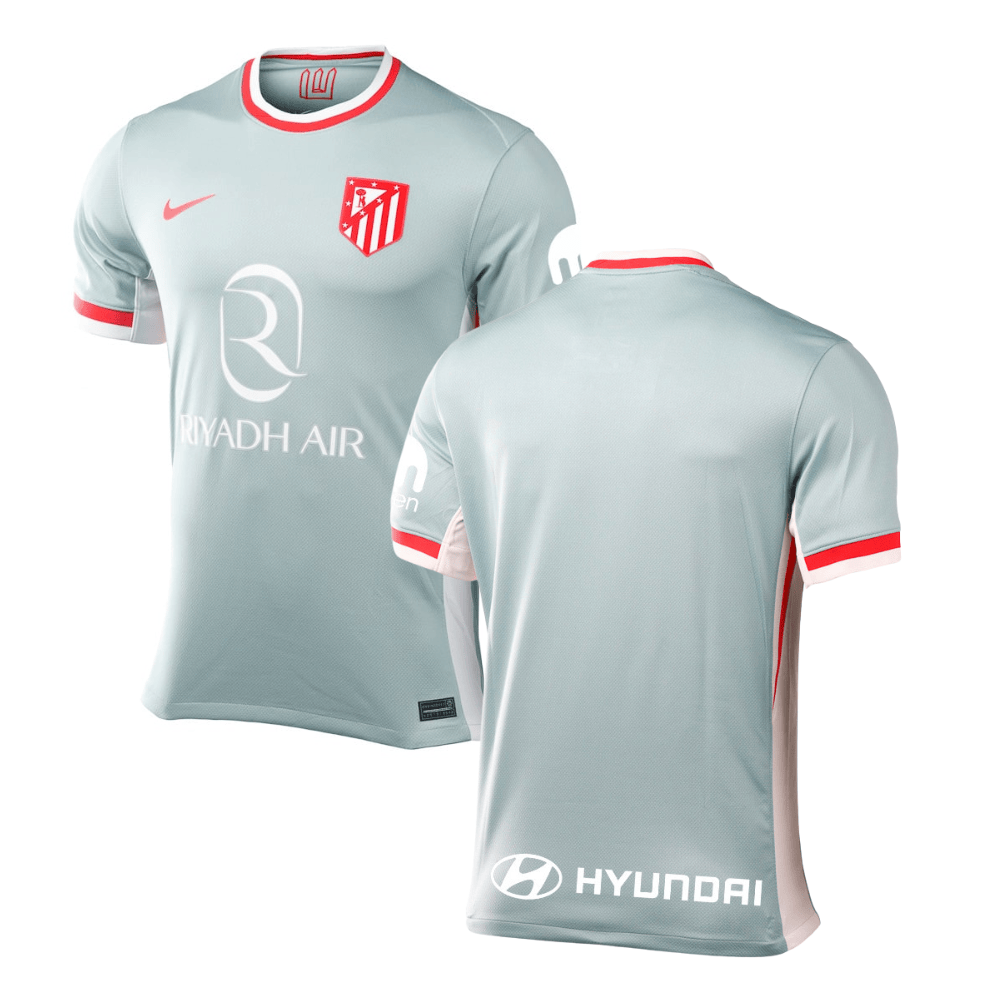 Atletico de Madrid 2024-25 Away Match Jersey - Gray