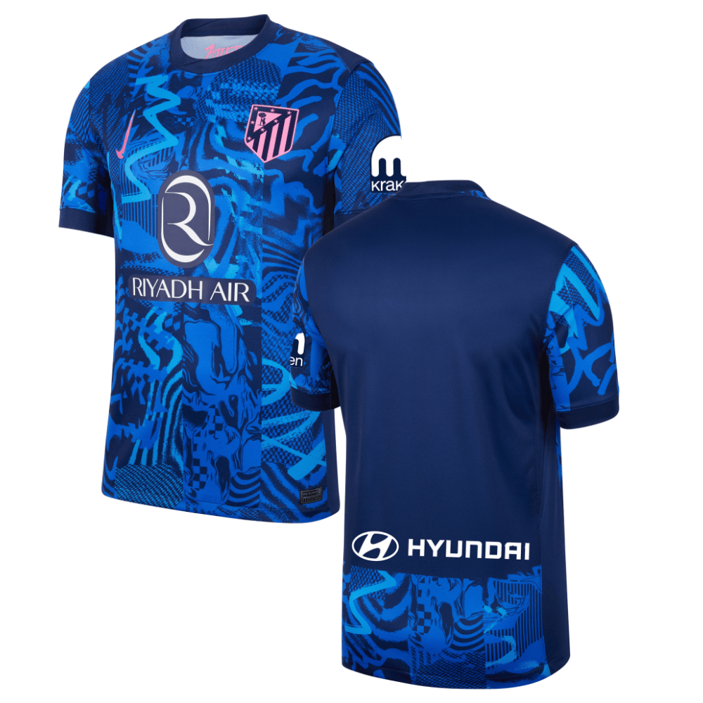 Atletico de Madrid 2024-25 Third Match Jersey - Blue