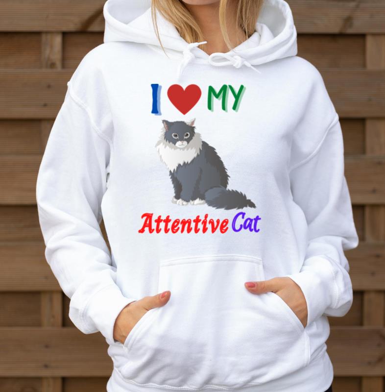 Attentive Cat - Unisex Hoodie