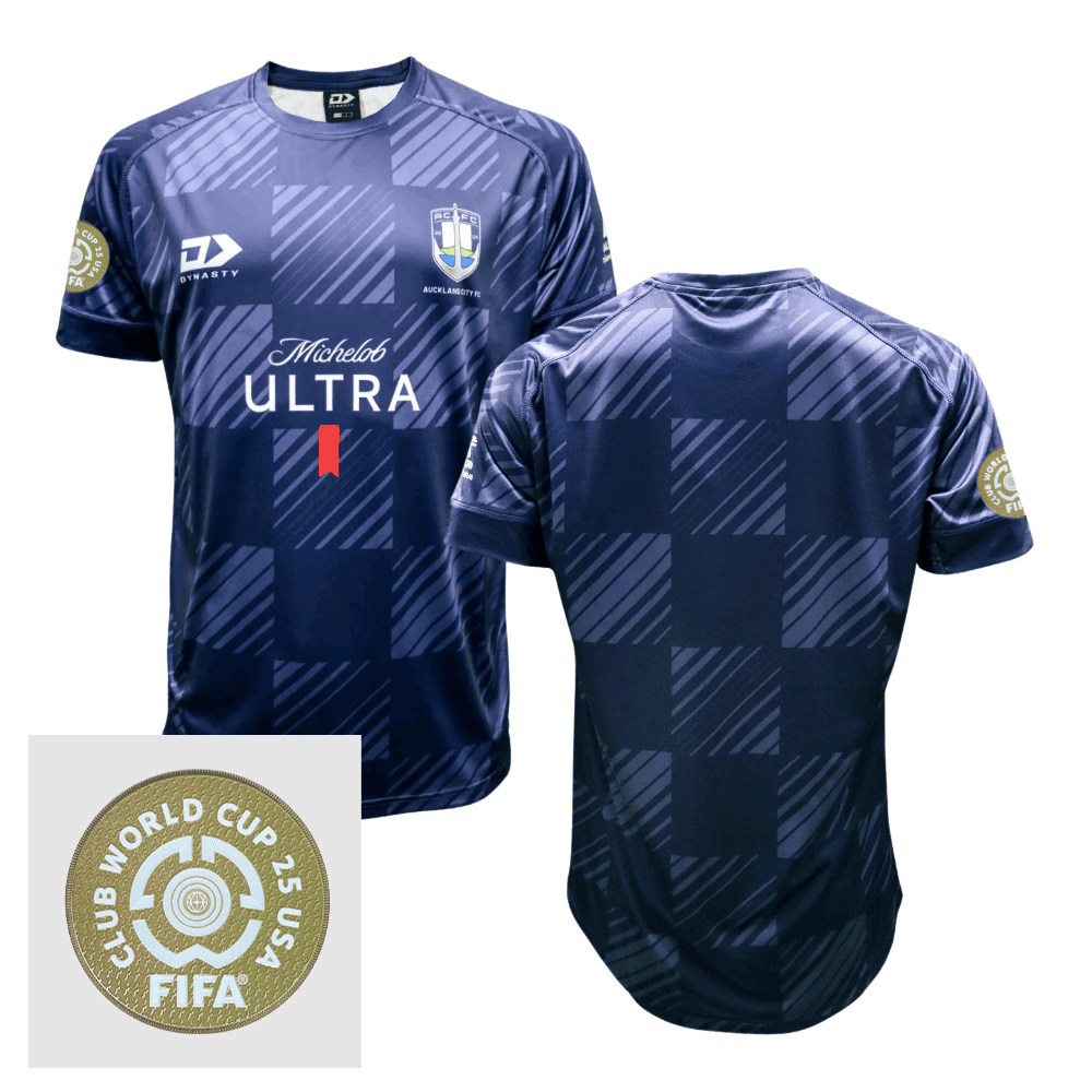Auckland City 2025/26 FIFA Club World Cup 25 USA Patch Home Men Jersey - Blue