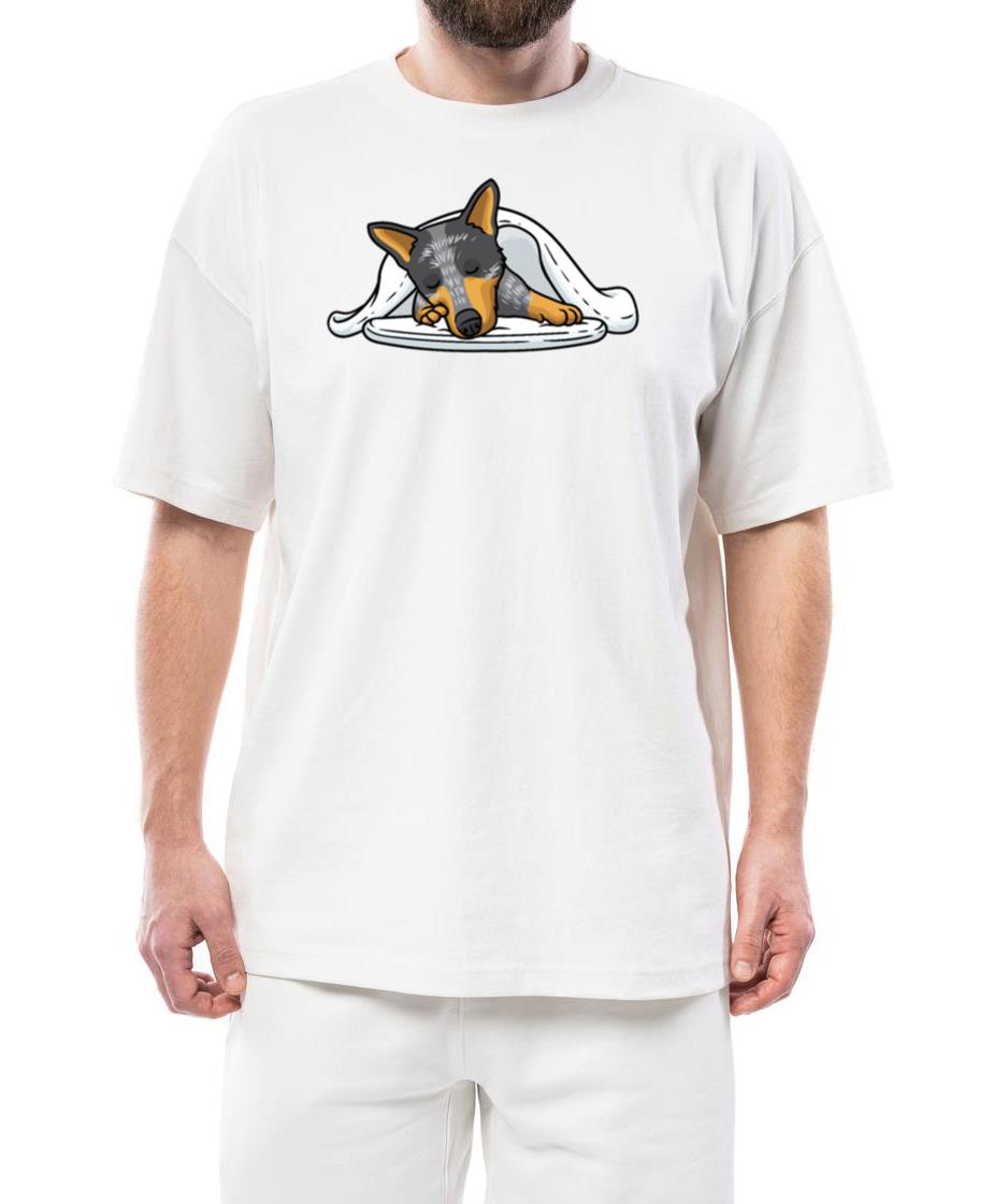 Australian Cattle Dog Official Sleeping Shirt_1 - Unisex Standard T-Shirt