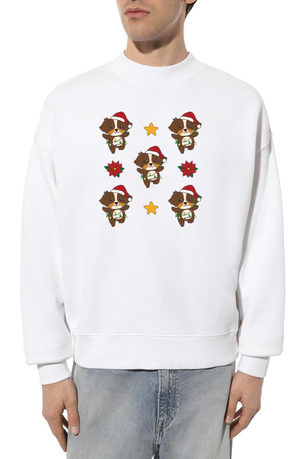 Australian Shepherd Christmas Winter Animals - Unisex Sweatshirt