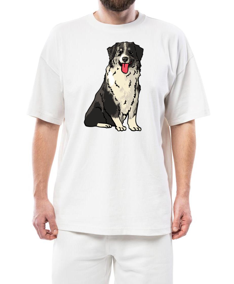 Australian Shepherd Dog_1 - Unisex Standard T-Shirt