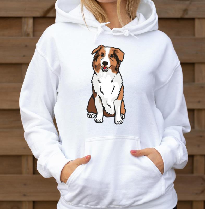 Australian Shepherd Dog_3 - Unisex Hoodie