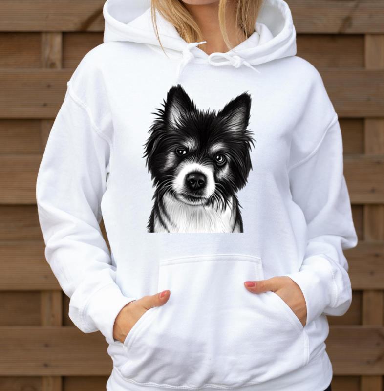 Australian Shepherd Terrier Mix Dog - Unisex Hoodie