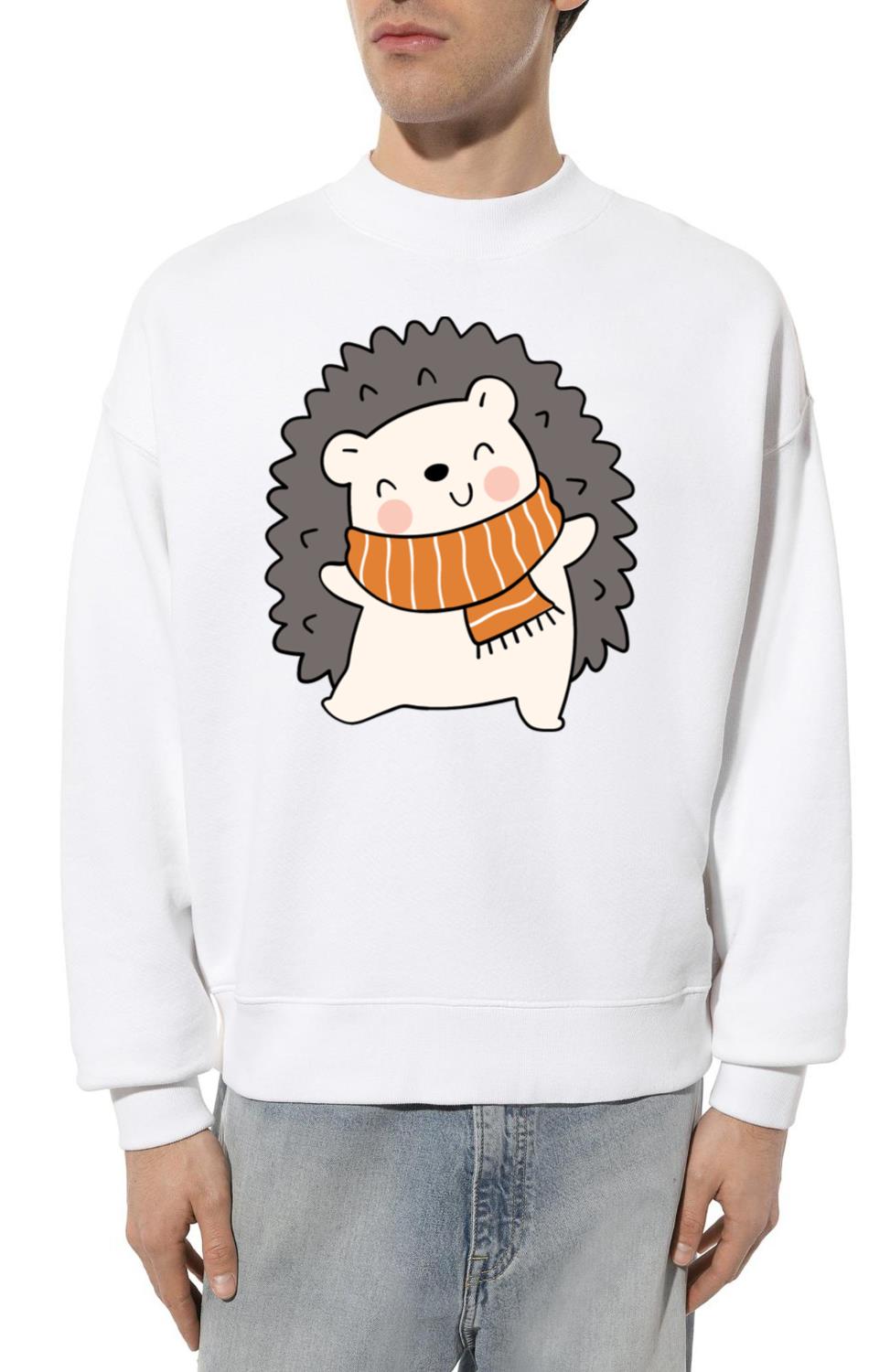 Autumn Animals Teddy Bear - Unisex Sweatshirt
