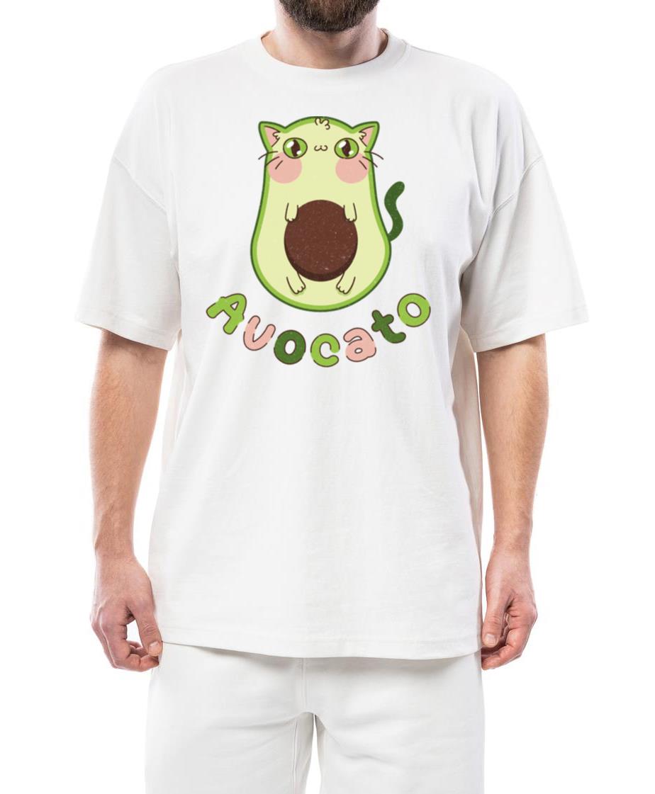 Avocado Cat Avocato - Unisex Standard T-Shirt