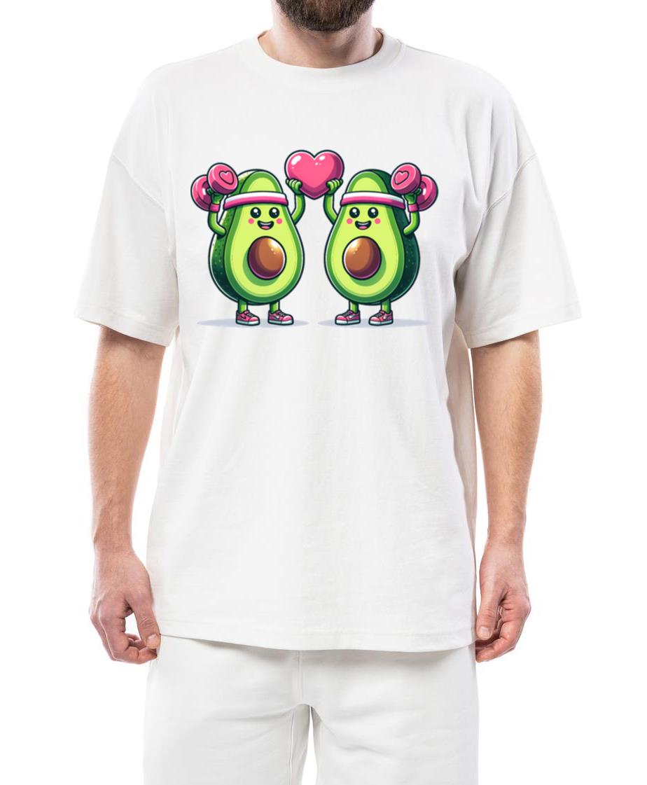 Avocado Duo's Workout Fun - Unisex Standard T-Shirt