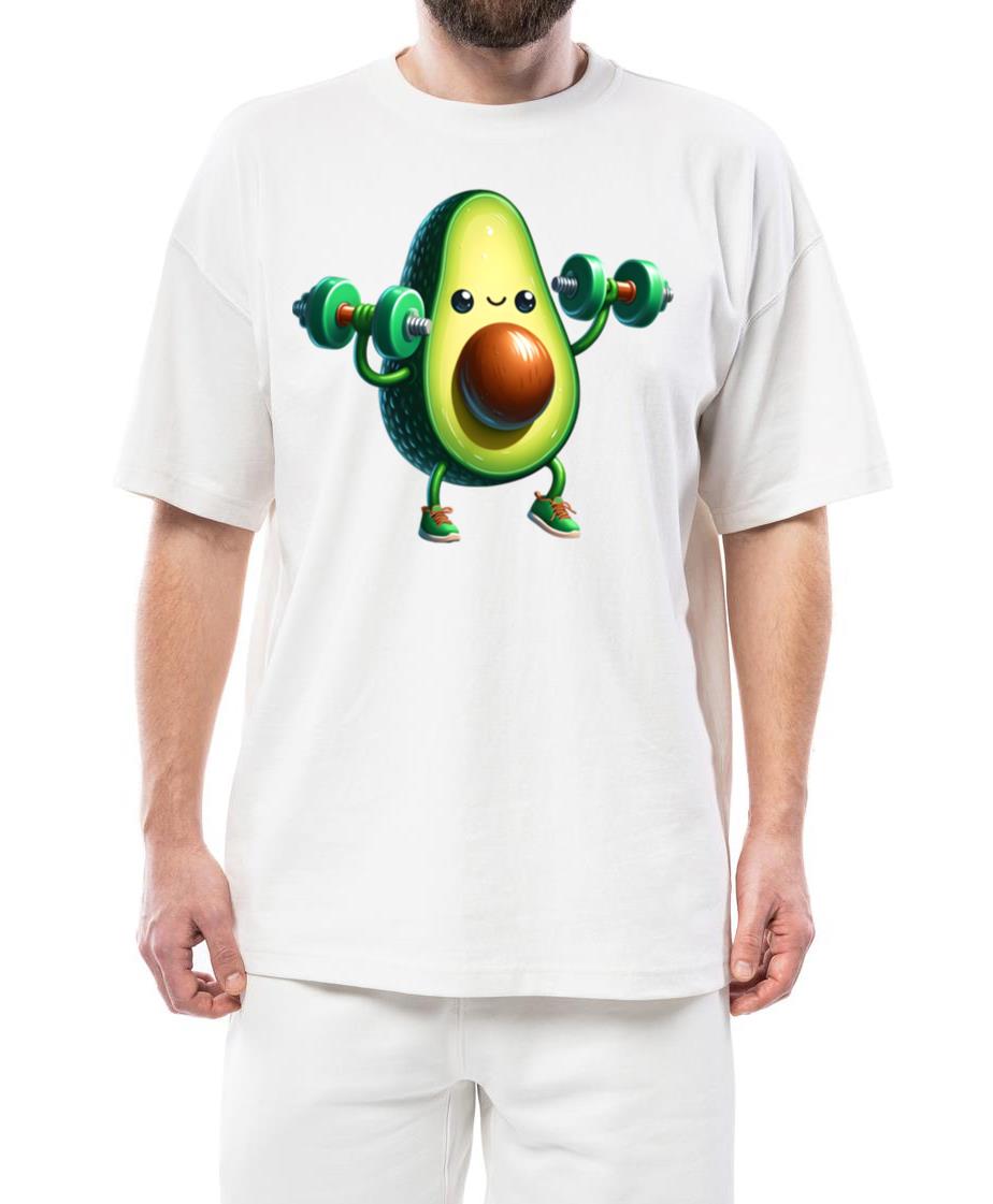 Avocado Fitness_ Pumping Green Power - Unisex Standard T-Shirt