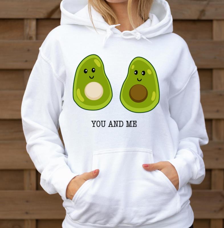 Avocado Love You and Me _ Gift Idea - Unisex Hoodie
