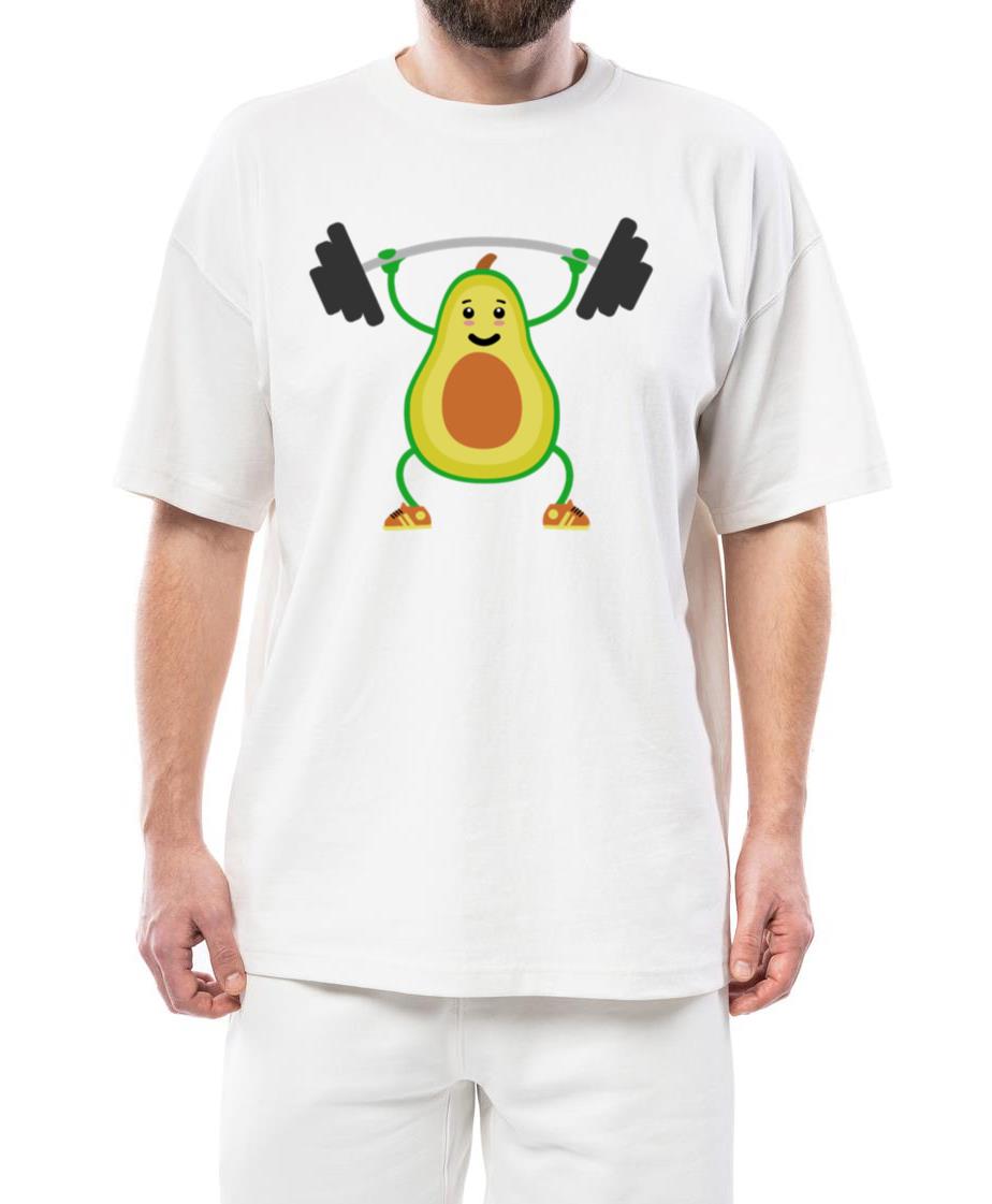 Avocado Power on Men’s Premium T-Shirt - Unisex Standard T-Shirt