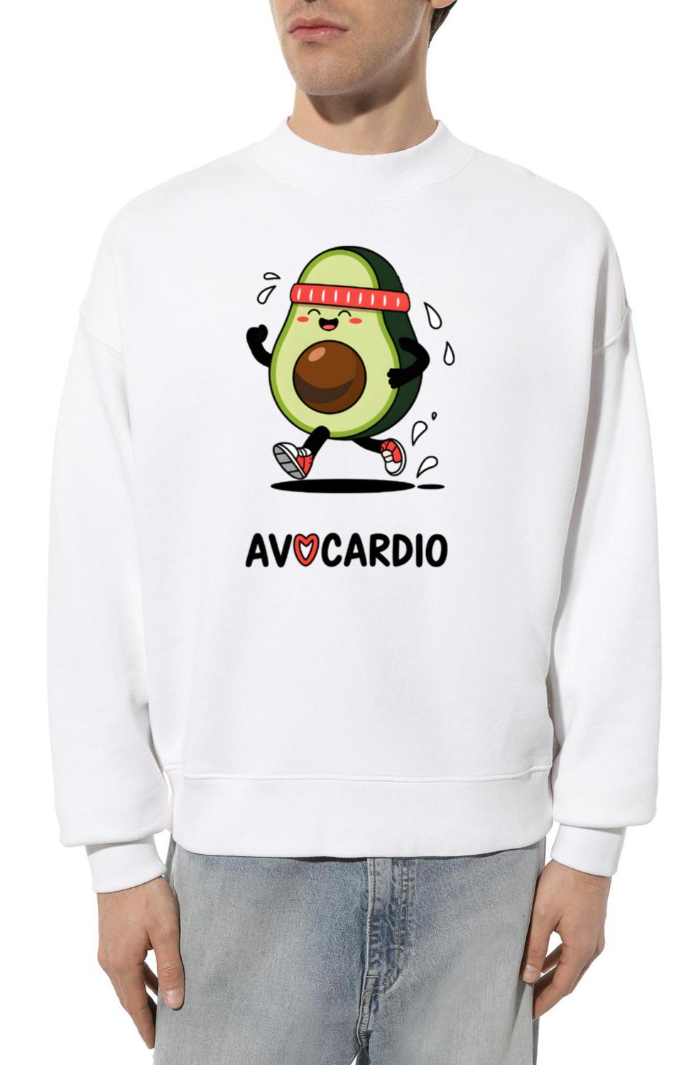 Avocardio - Fitness Meets Fun - Unisex Sweatshirt