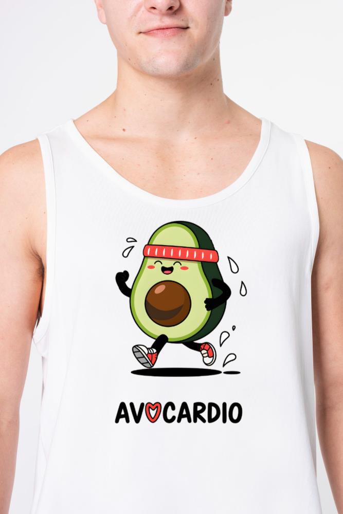Avocardio - Fitness Meets Fun - Unisex Tank Top