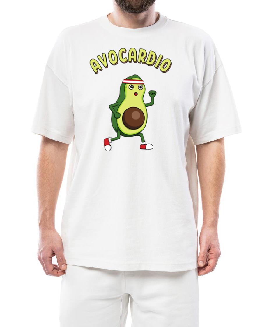 Avocardio Running Avocado Athlete Fitness - Unisex Standard T-Shirt