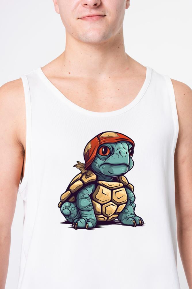 Awesome Cool Baby Turtle Adorable Animal Graphic - Unisex Tank Top