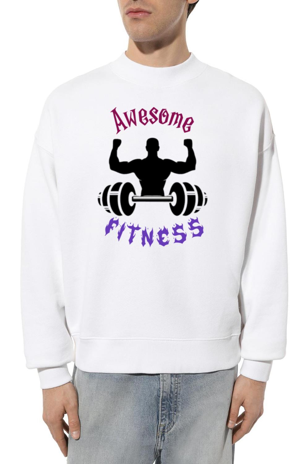 Awesome fitness - Unisex Sweatshirt