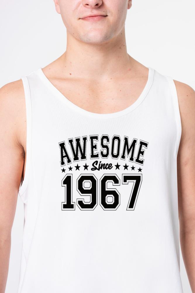 Awesome Since 1967 Birthday 1967 Vintage 1967_1 - Unisex Tank Top