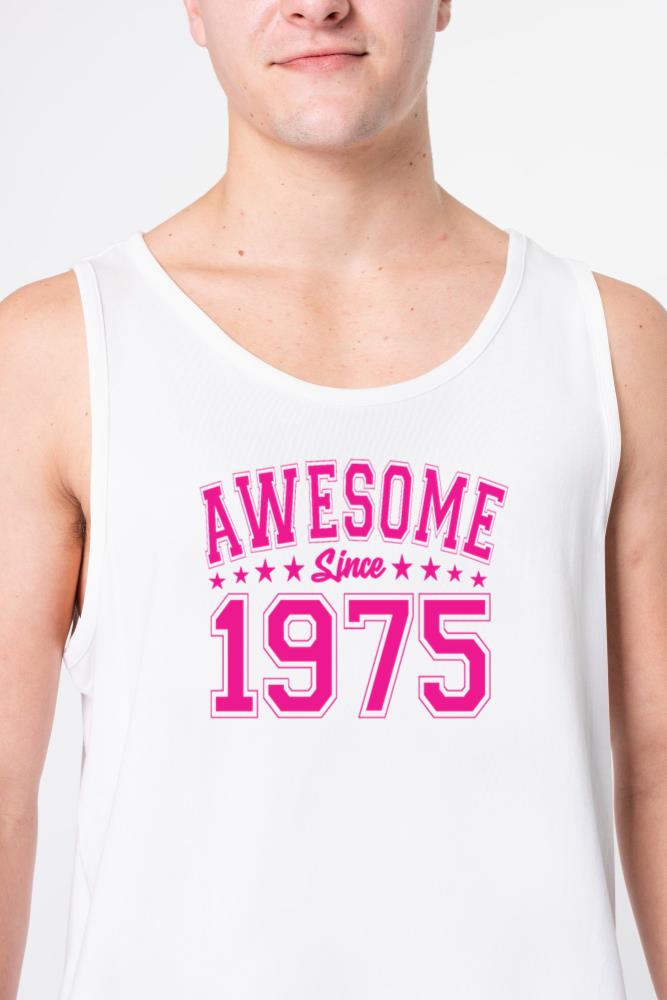 Awesome Since 1975 Birthday 1975 Vintage 1975_1 - Unisex Tank Top