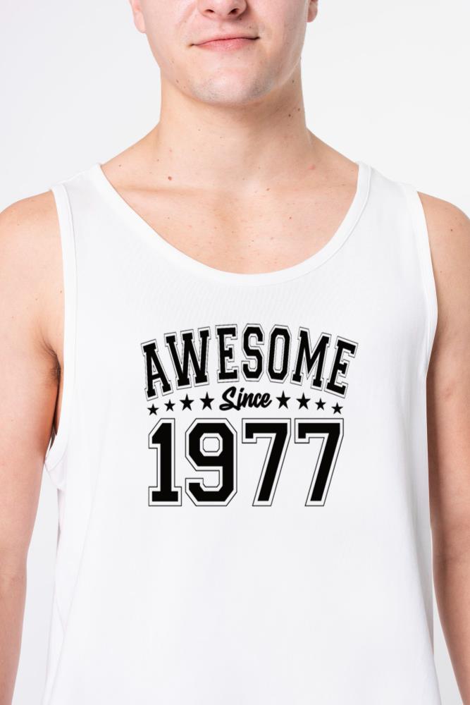 Awesome Since 1977 Birthday 1977 Vintage 1977 - Unisex Tank Top