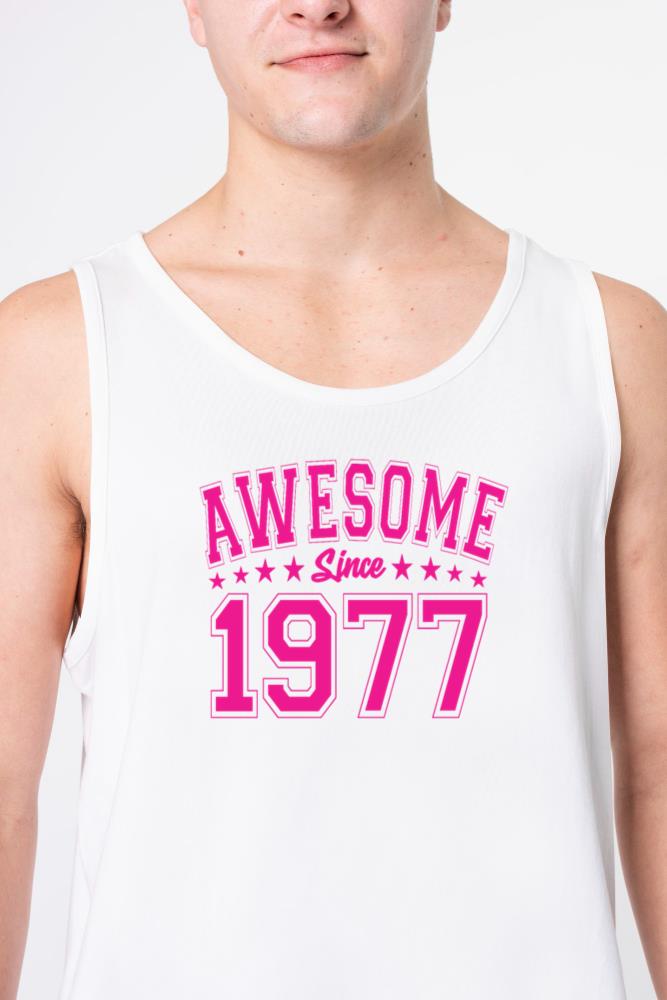 Awesome Since 1977 Birthday 1977 Vintage 1977_1 - Unisex Tank Top