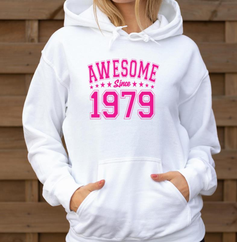Awesome Since 1979 Birthday 1979 Vintage 1979 - Unisex Hoodie