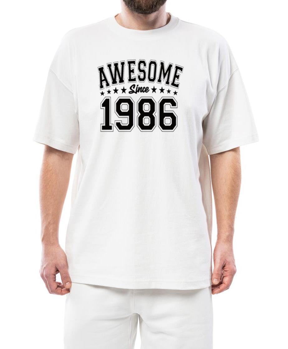 Awesome Since 1986 Birthday 1986 Vintage 1986 - Unisex Standard T-Shirt