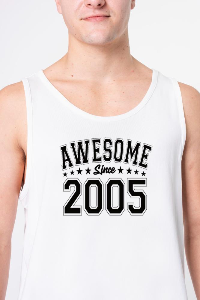 Awesome Since 2005 Birthday 2005 Vintage 2005_1 - Unisex Tank Top
