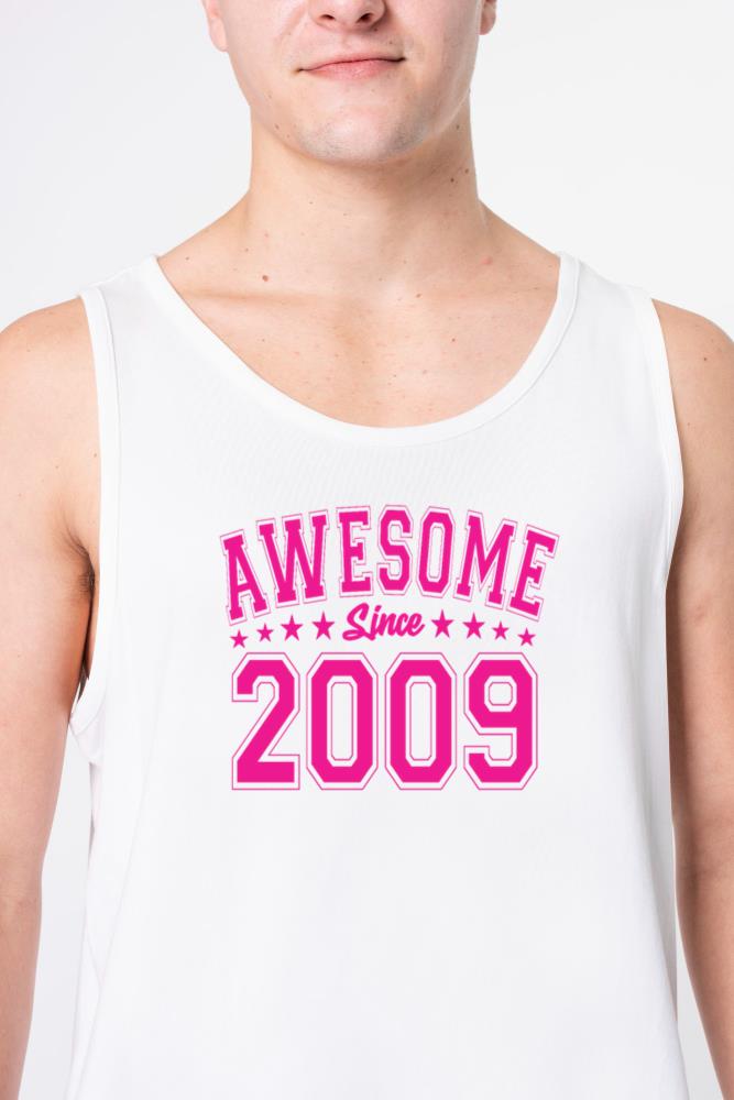 Awesome Since 2009 Birthday 2009 Vintage 2009_1 - Unisex Tank Top