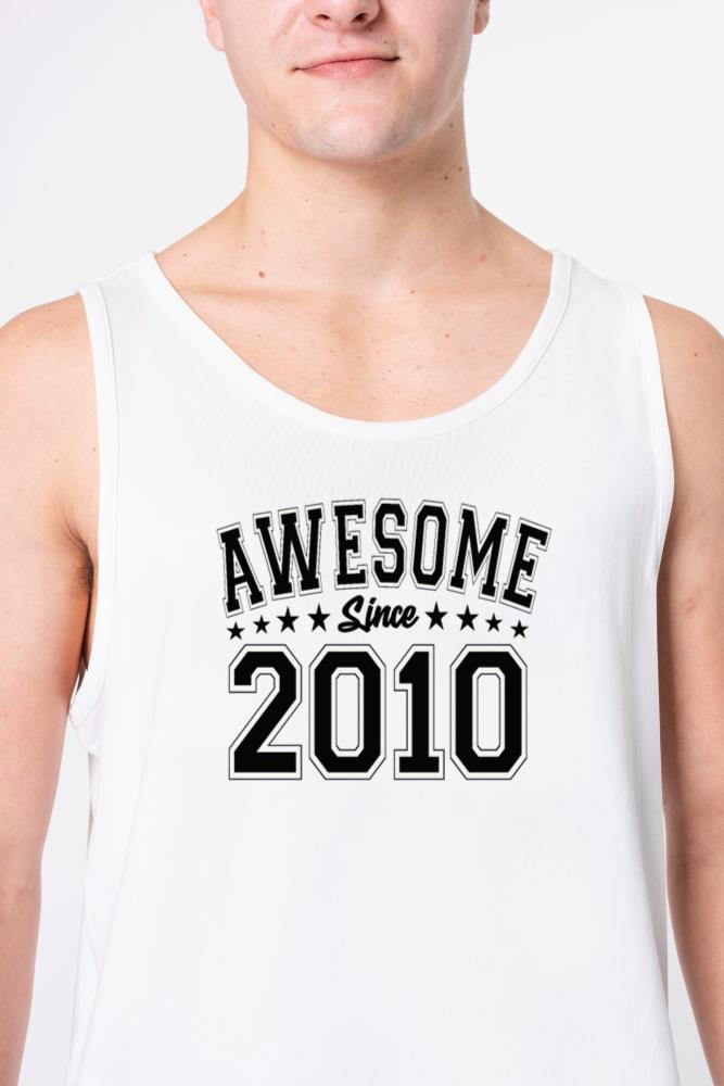 Awesome Since 2010 Birthday 2010 Vintage 2010_1 - Unisex Tank Top
