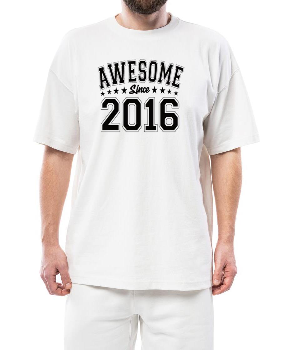 Awesome Since 2016 Birthday 2016 Vintage 2016 - Unisex Standard T-Shirt